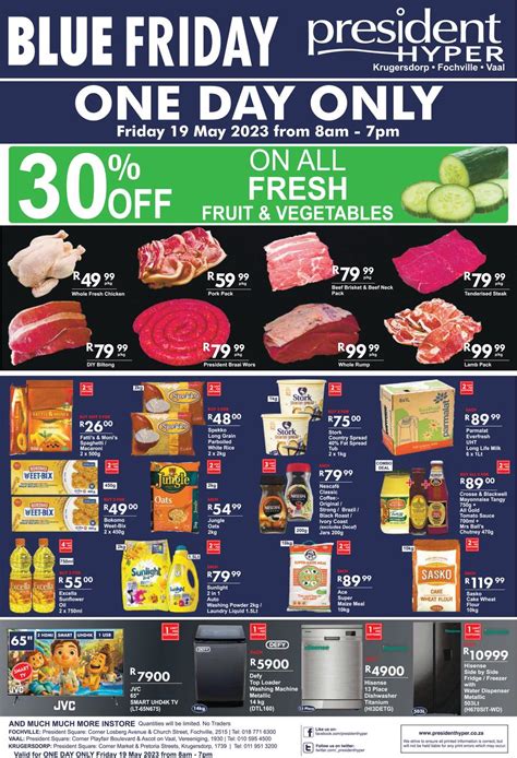 Pricing Effective Friday 19 May 2023 .